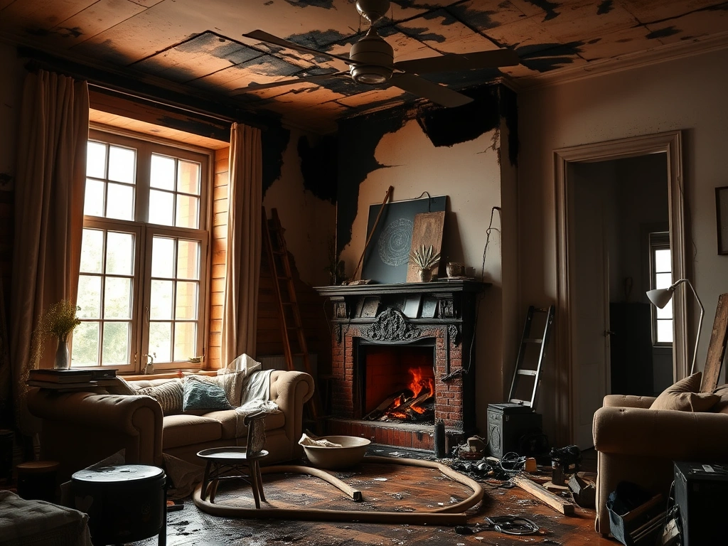 Fire And Smoke Damage Restoration