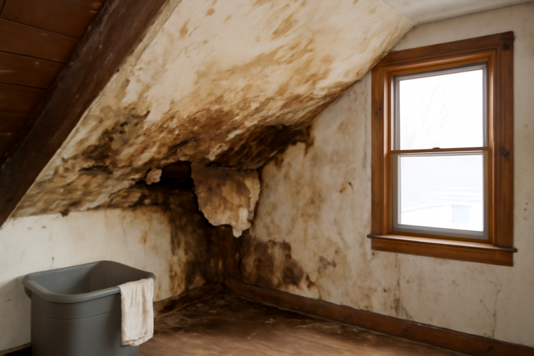 Attic Water Removal