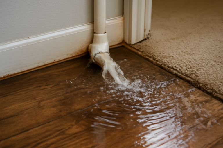 Broken Pipe Water Removal