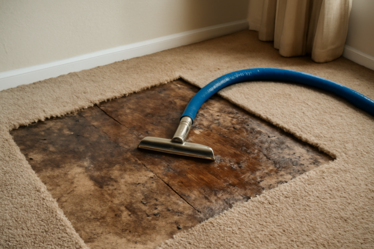 Carpet Pad Water Extraction