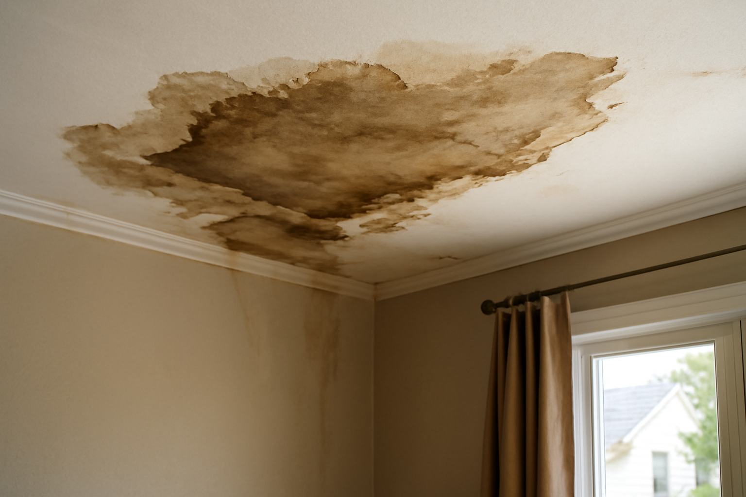 Ceiling Drywall Water Damage Restoration in Cactus Forest, AZ
