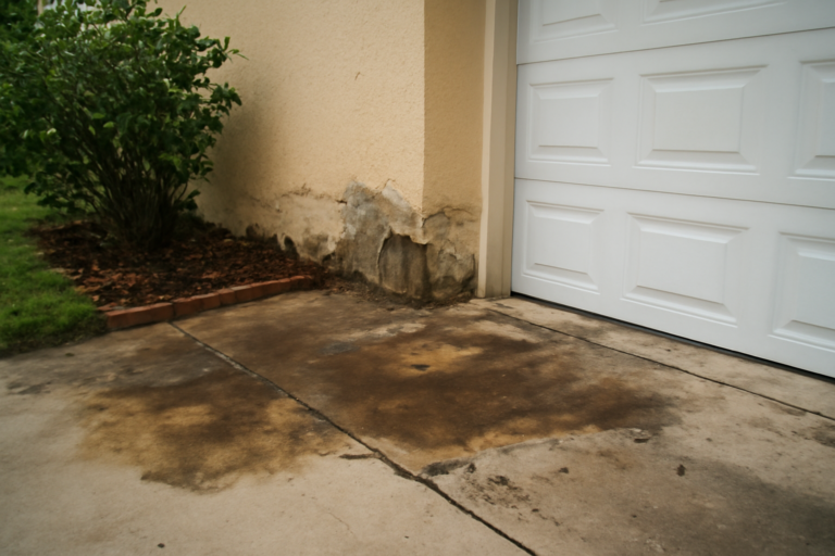 Concrete Water Damage Restoration