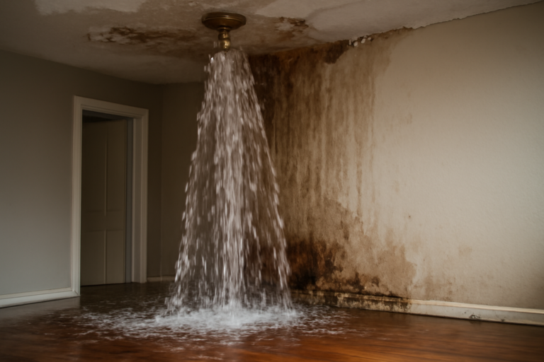 Fire Sprinkler Discharge Water Removal