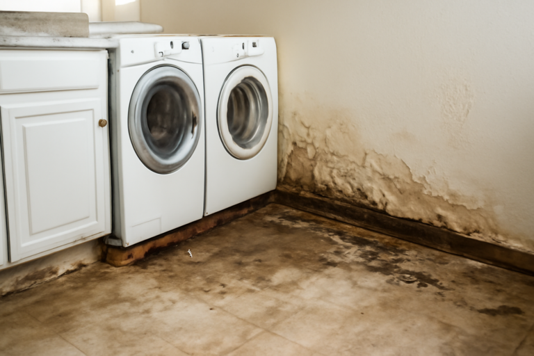 Laundry Room Water Damage Restoration