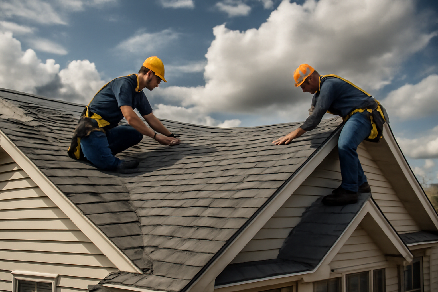 Storm damage repair service