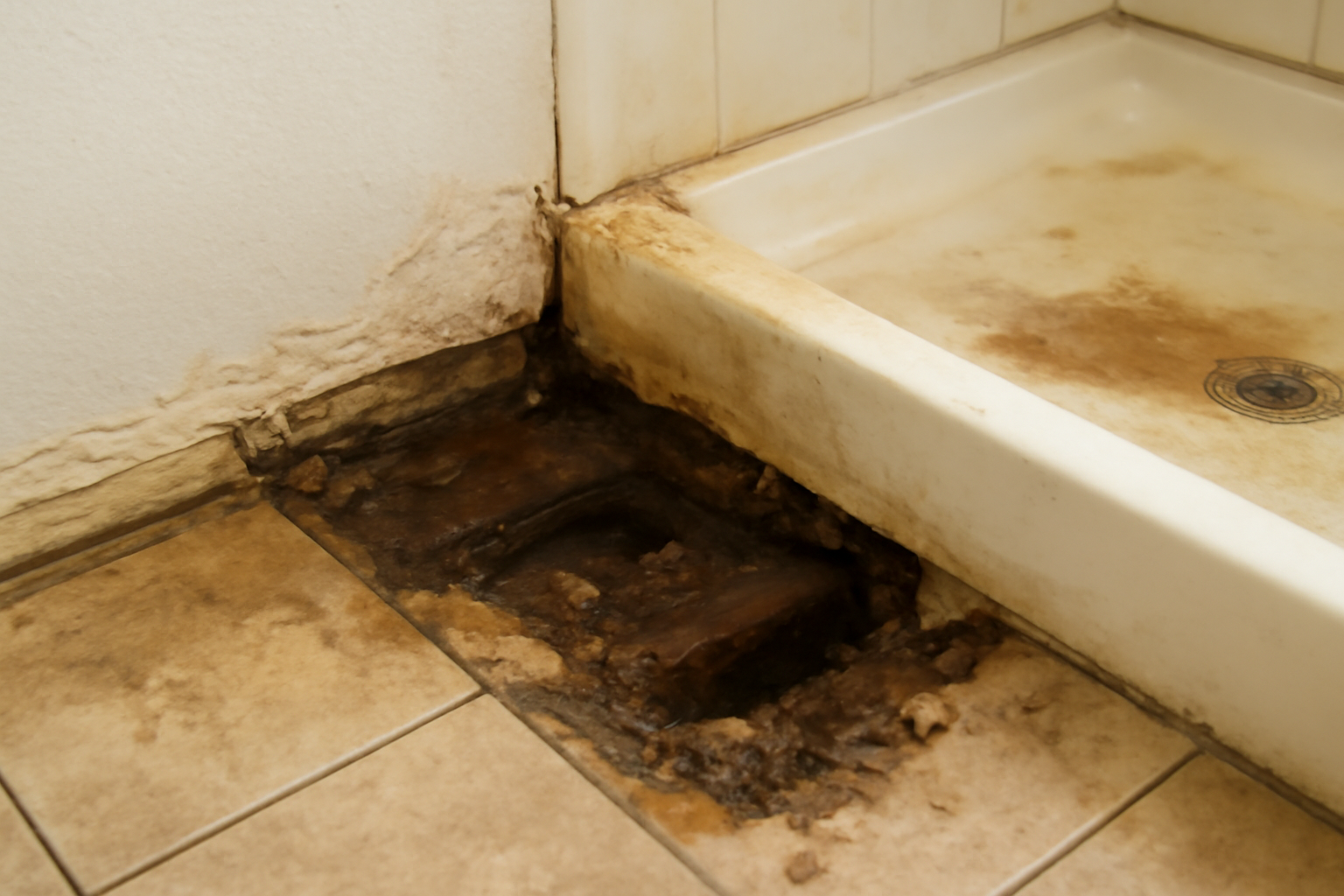 Shower Pan Leak Water Removal in Anthem, AZ