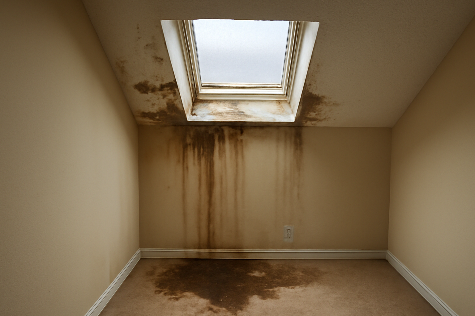 Skylight Leak Water Removal in Anthem, AZ
