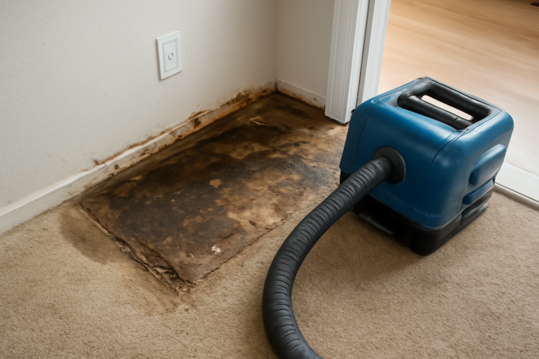 Subfloor Water Extraction