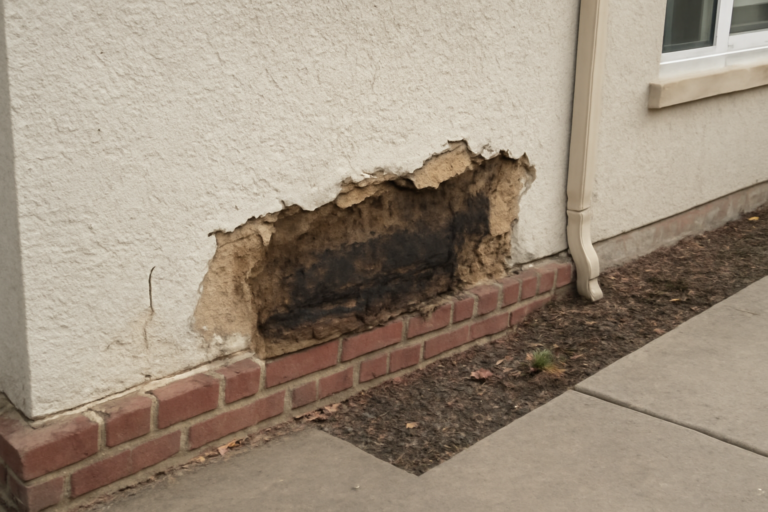 Wall Water Damage Repair